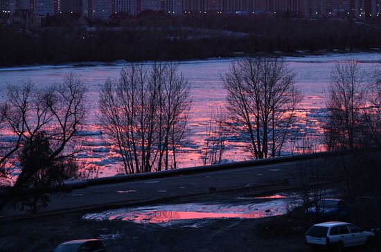 Russia Siberia Ice Drift