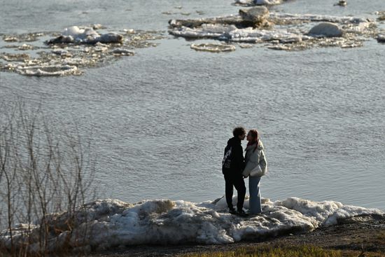 Russia Siberia Ice Drift