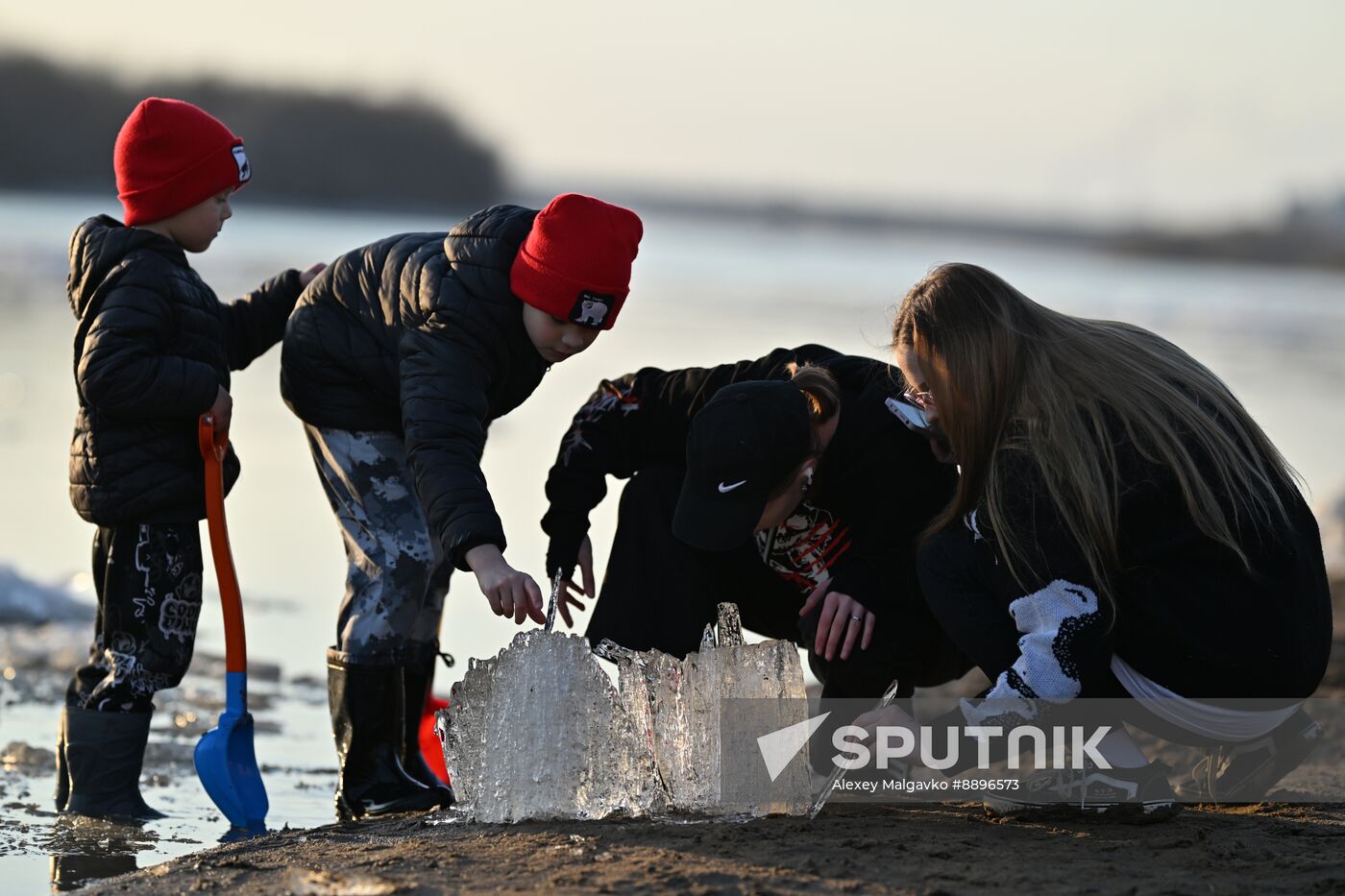 Russia Siberia Ice Drift