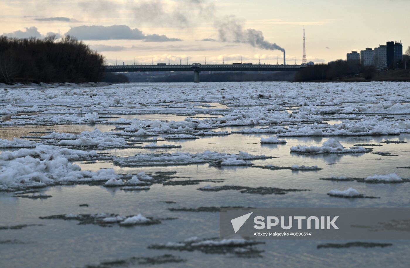 Russia Siberia Ice Drift