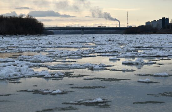 Russia Siberia Ice Drift