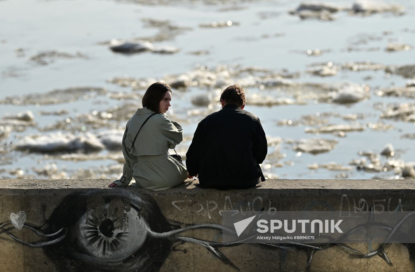 Russia Siberia Ice Drift