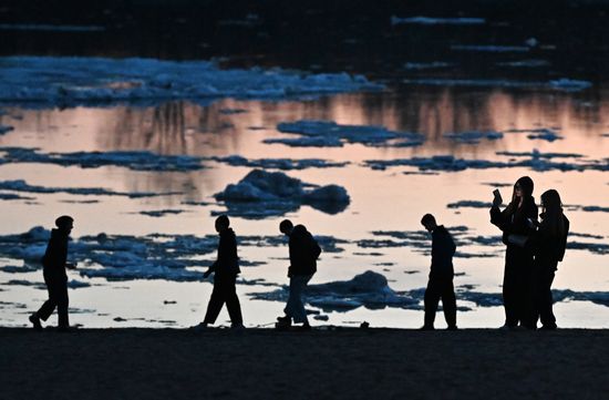 Russia Siberia Ice Drift