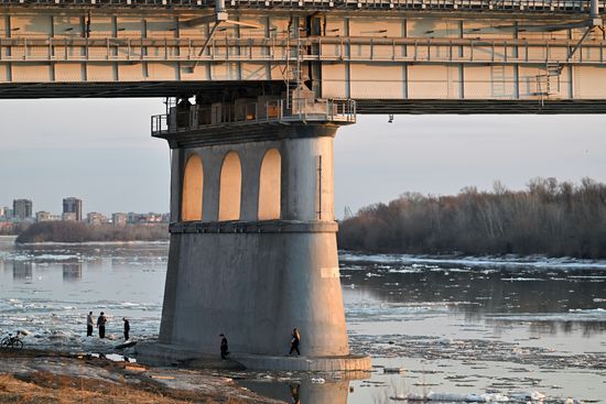 Russia Siberia Ice Drift