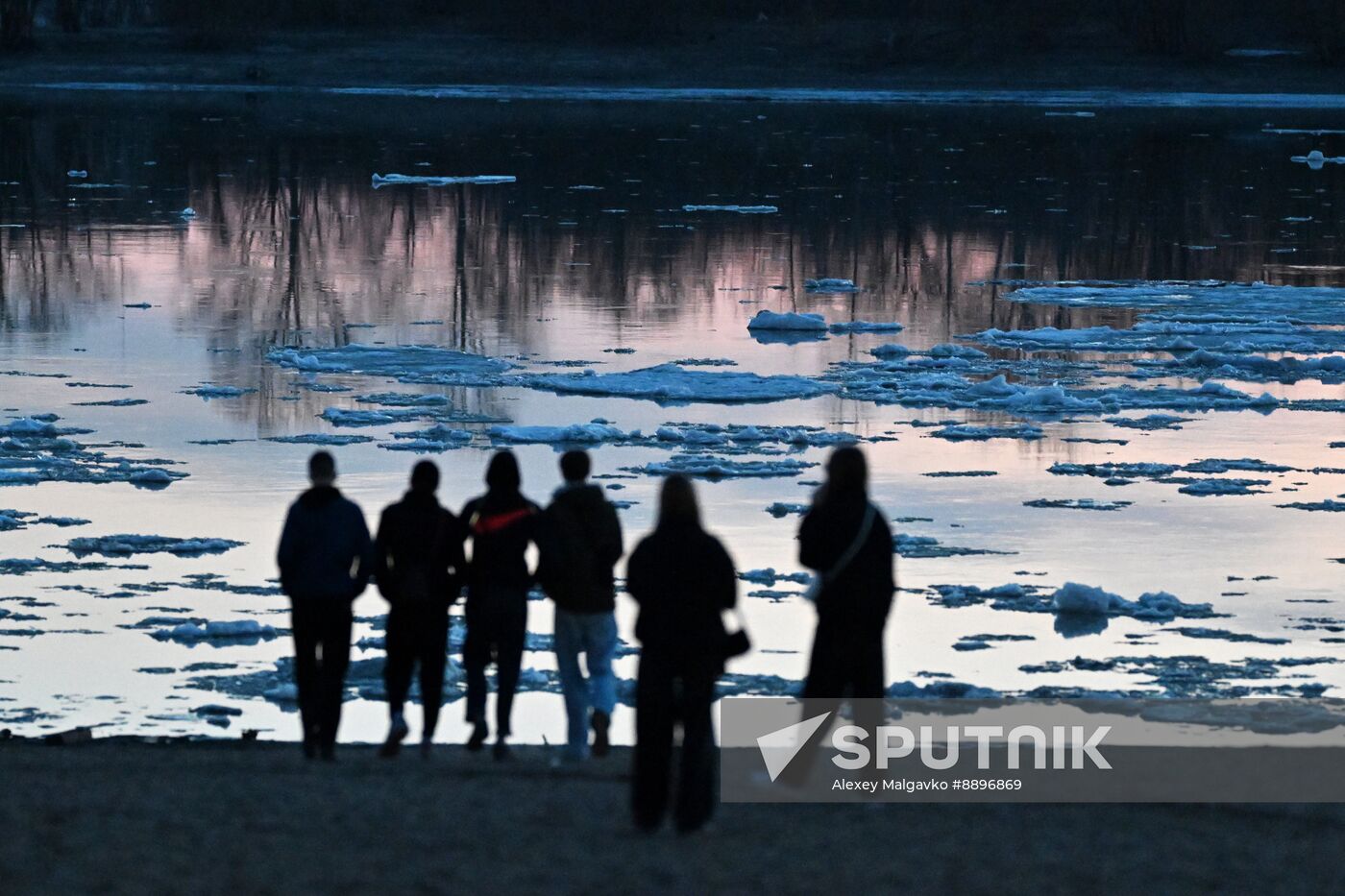 Russia Siberia Ice Drift