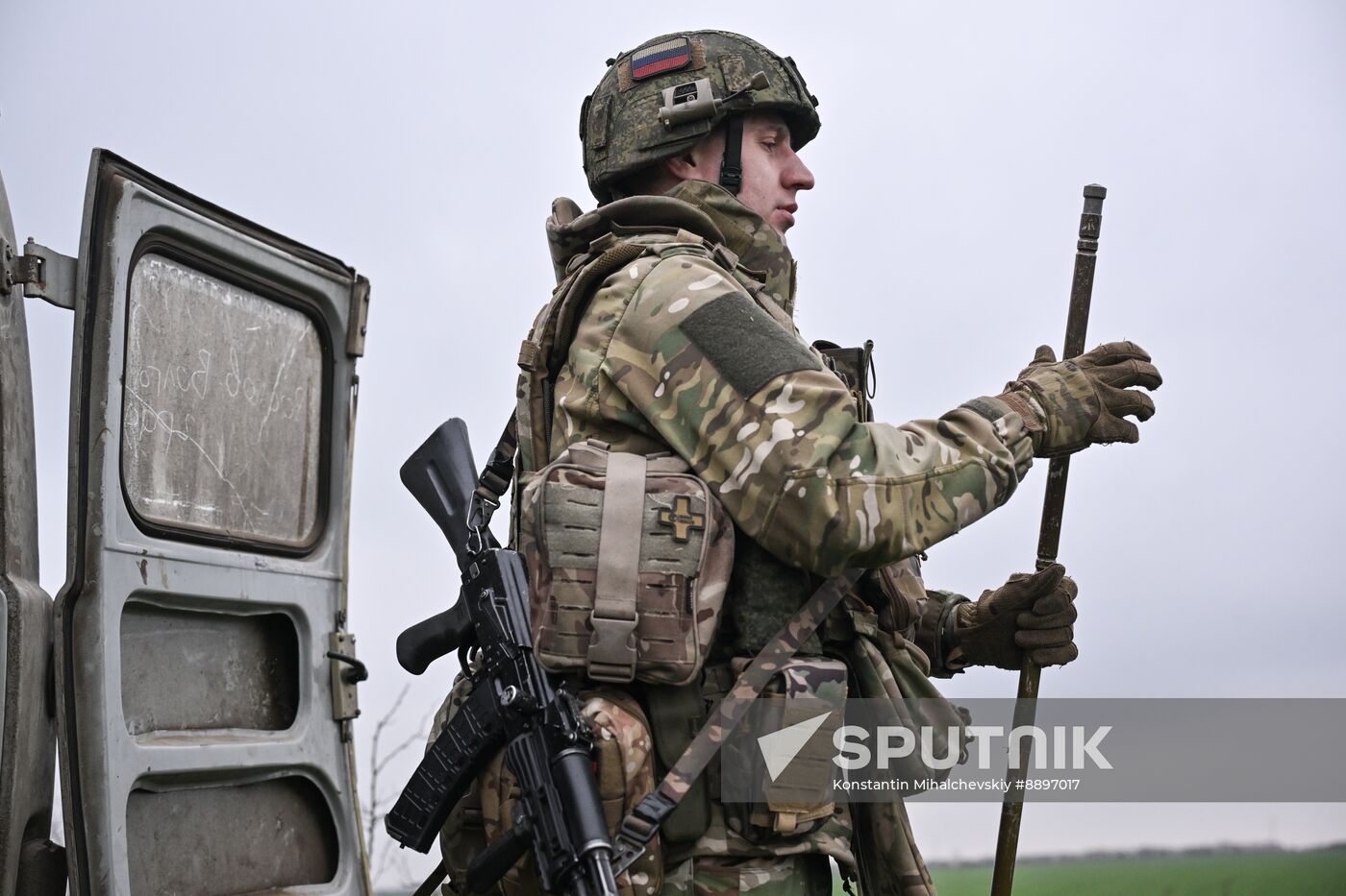 Russia Ukraine Military Operation Demining