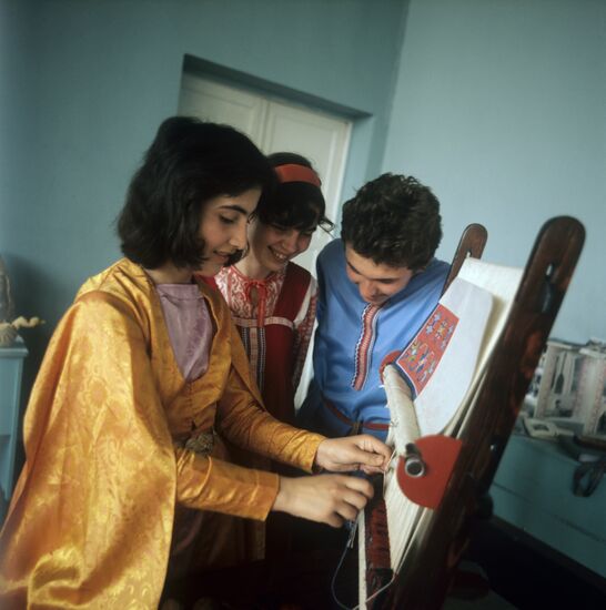 Museum of Folk Games created by schoolchildren