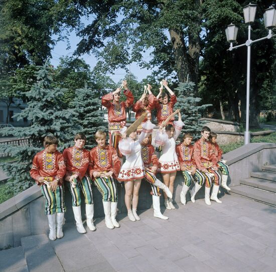 Merry Spooners, old Russian game