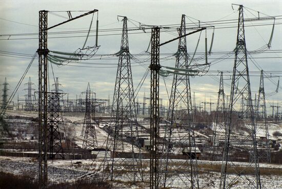 Power transmission line of Belovo State Regional Power Plant