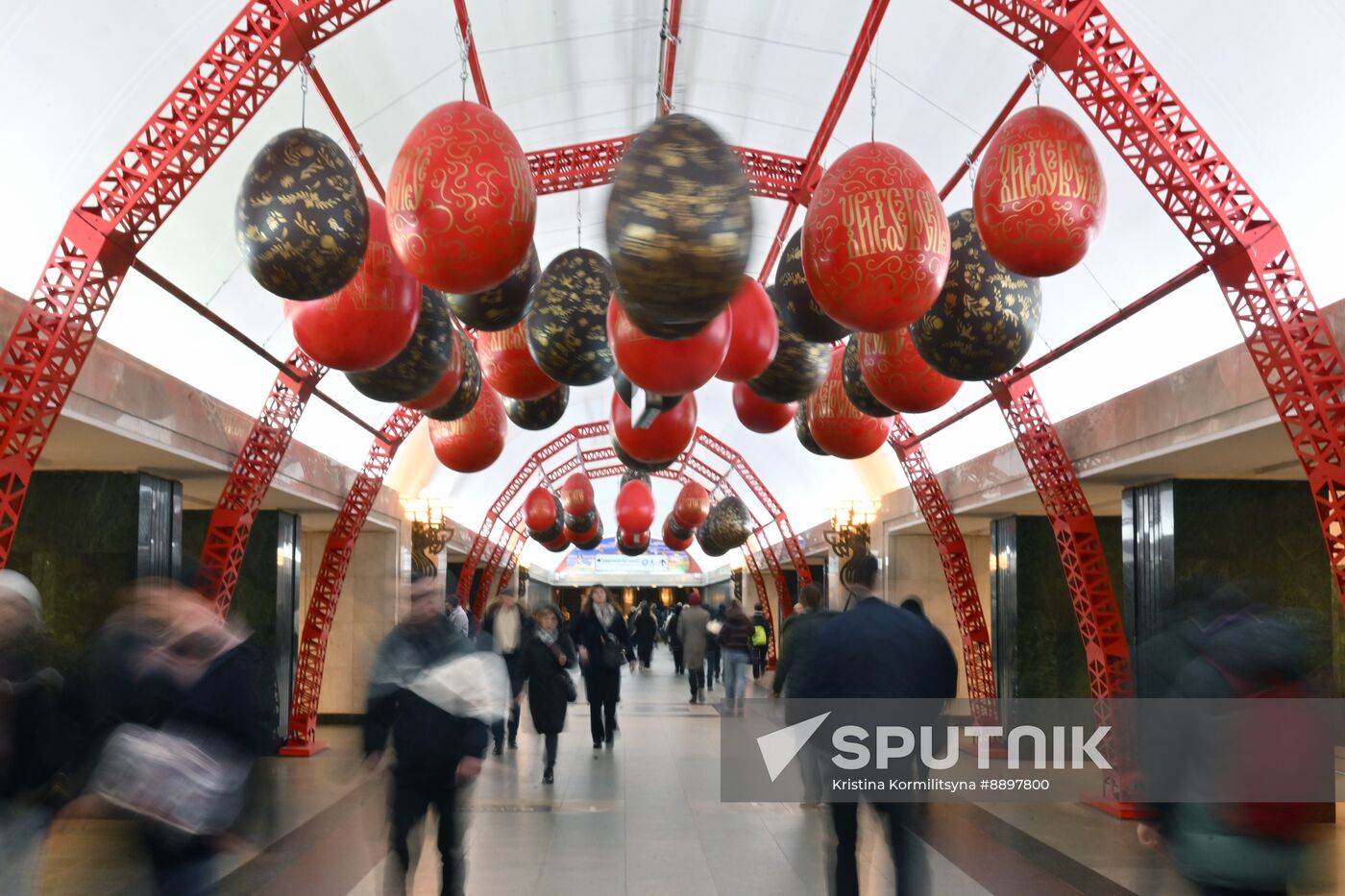 Russia Religion Easter Preparations