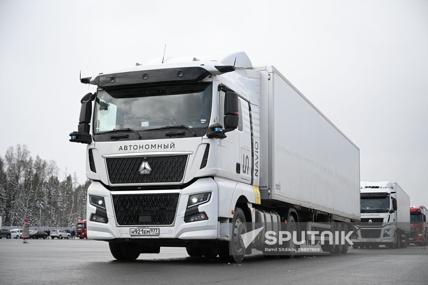 Russia Self Driving Trucks
