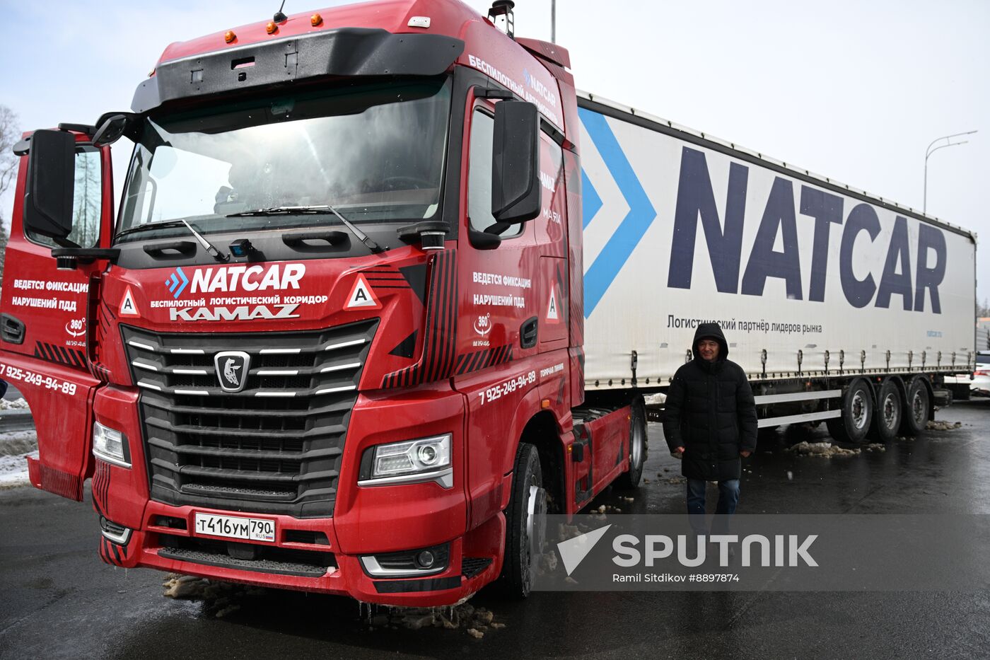 Russia Self Driving Trucks