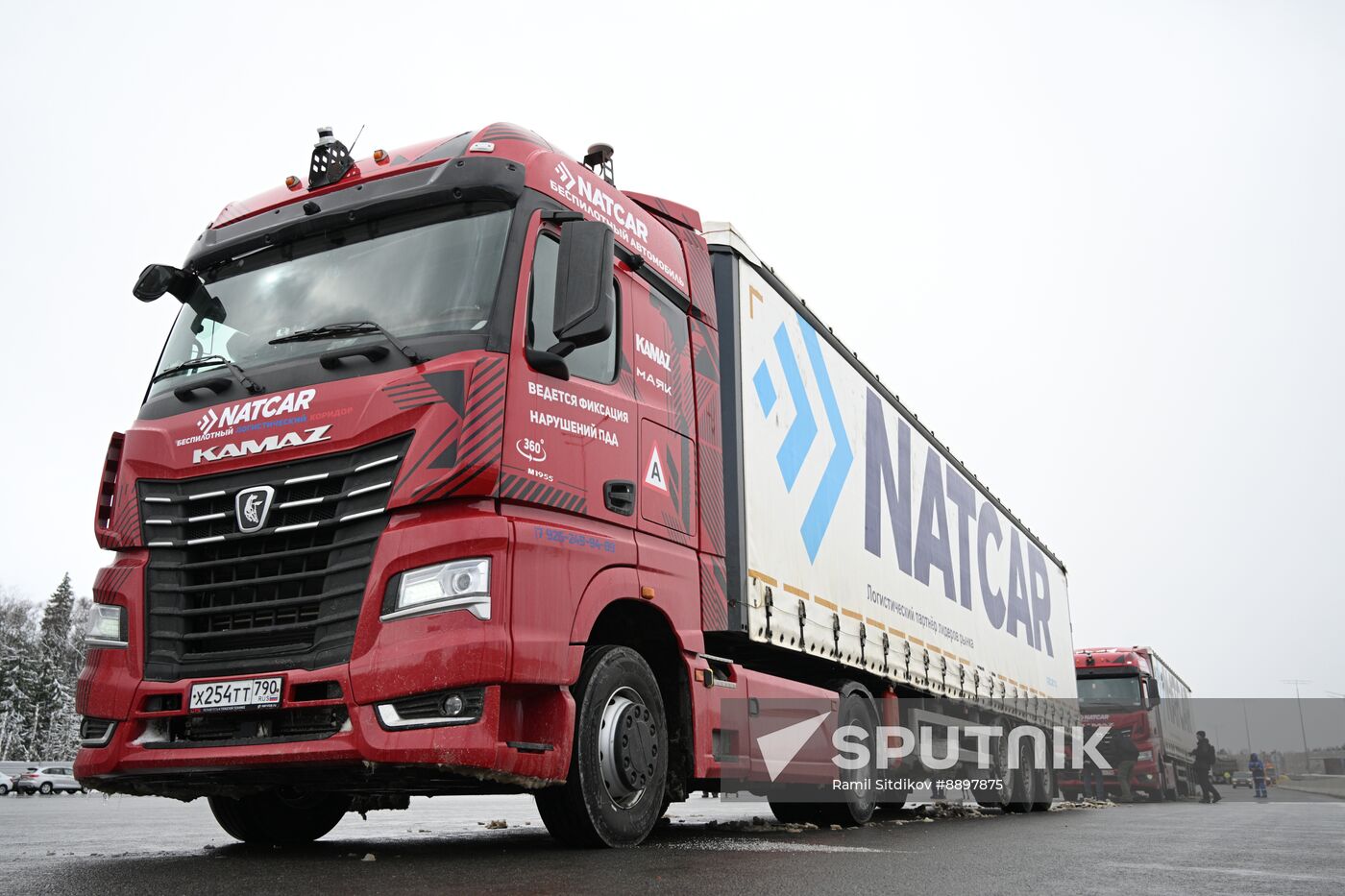 Russia Self Driving Trucks