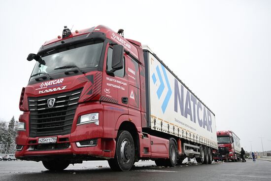 Russia Self Driving Trucks