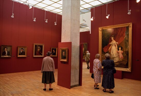 Anniversary exhibition of Karl Bryullov in Tretyakov Gallery, Moscow