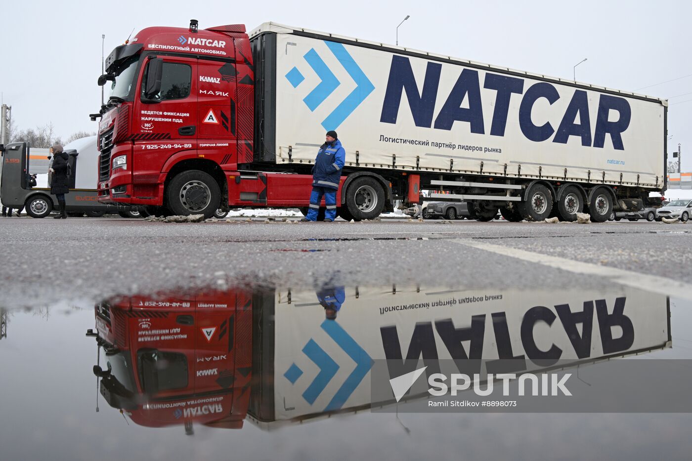 Russia Self Driving Trucks