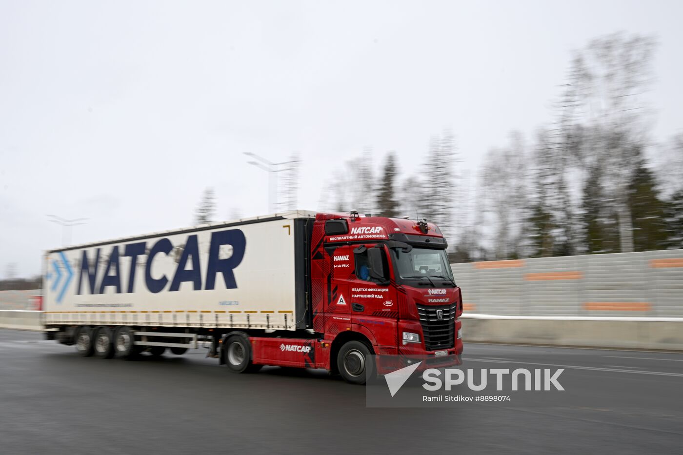 Russia Self Driving Trucks
