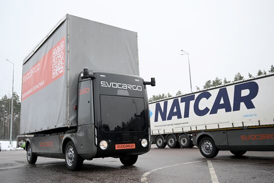 Russia Self Driving Trucks