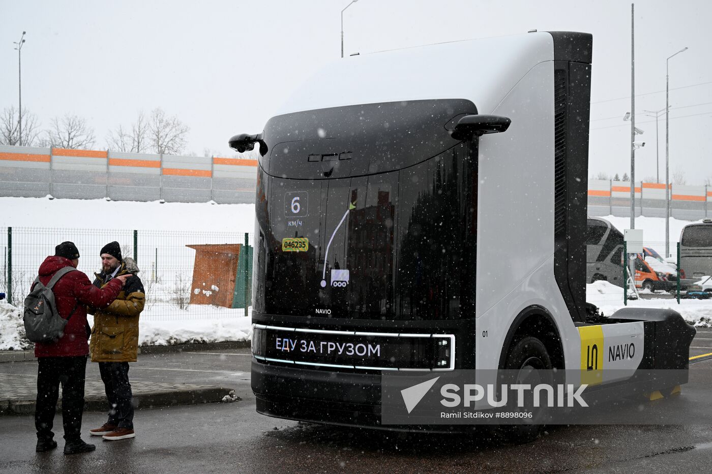 Russia Self Driving Trucks