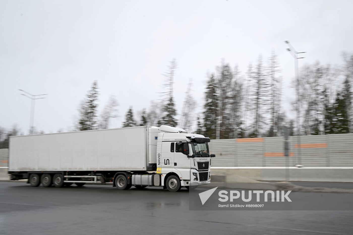 Russia Self Driving Trucks