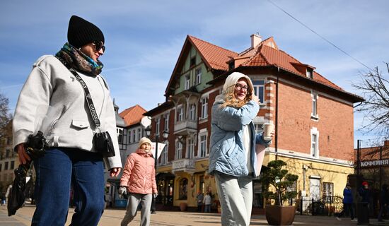 Russia Cityscapes Zelenogradsk