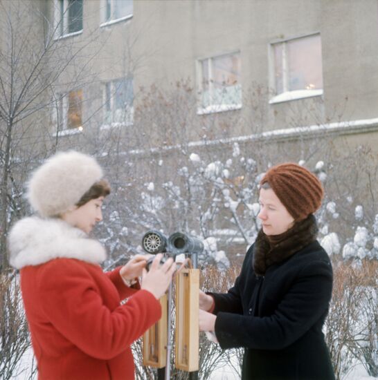 Portable environmental lab in Moscow