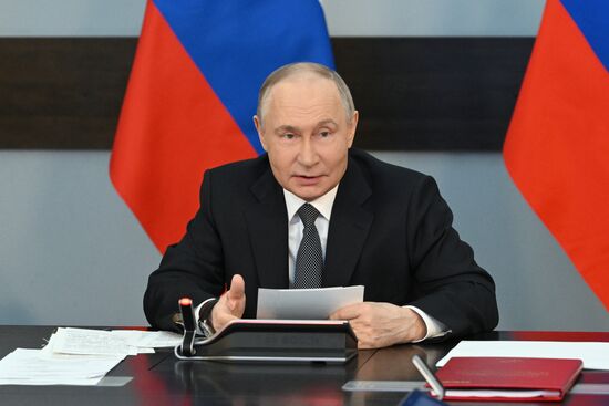 Russia Putin North Western Federal District
