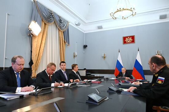 Russia Putin North Western Federal District