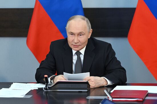 Russia Putin North Western Federal District