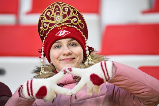 Russia Soccer Premier-League Spartak - Dynamo Mkh