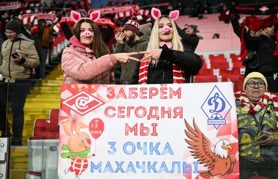 Russia Soccer Premier-League Spartak - Dynamo Mkh