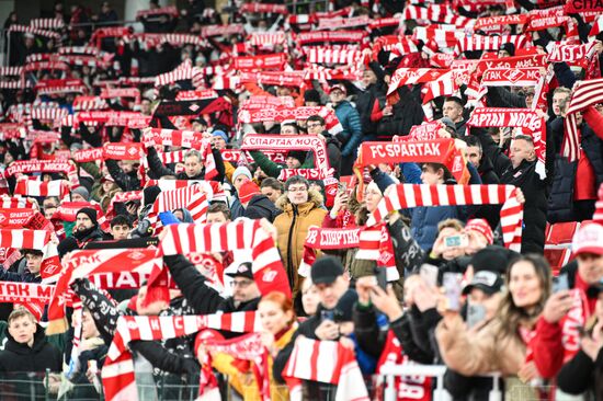 Russia Soccer Premier-League Spartak - Dynamo Mkh