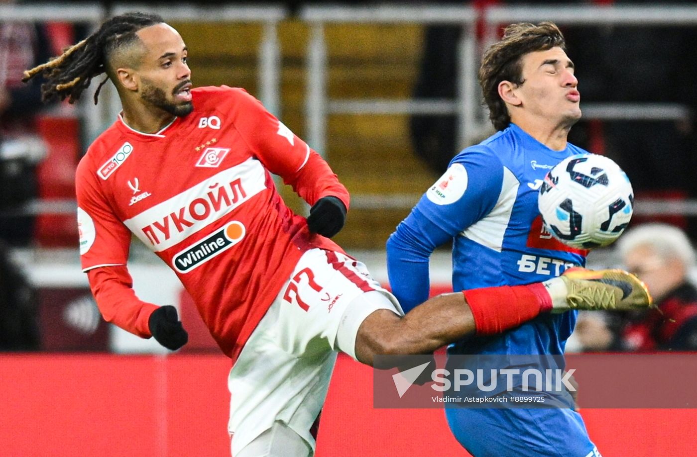 Russia Soccer Premier-League Spartak - Dynamo Mkh