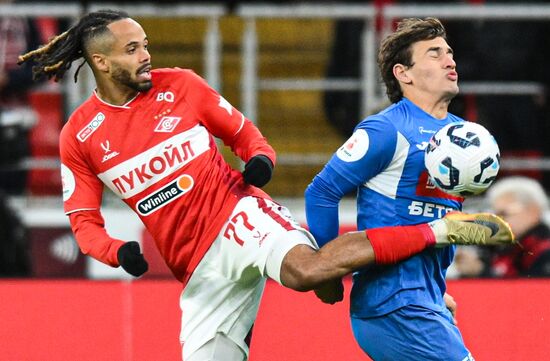 Russia Soccer Premier-League Spartak - Dynamo Mkh