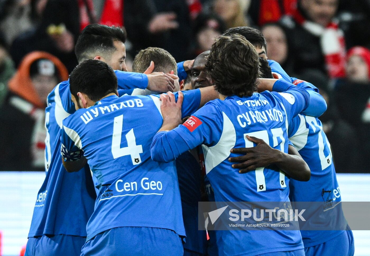 Russia Soccer Premier-League Spartak - Dynamo Mkh