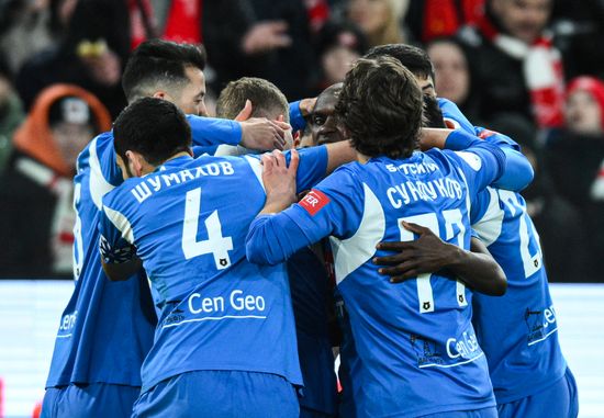 Russia Soccer Premier-League Spartak - Dynamo Mkh