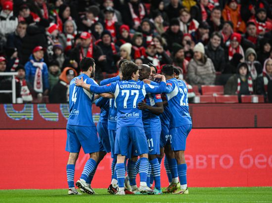 Russia Soccer Premier-League Spartak - Dynamo Mkh
