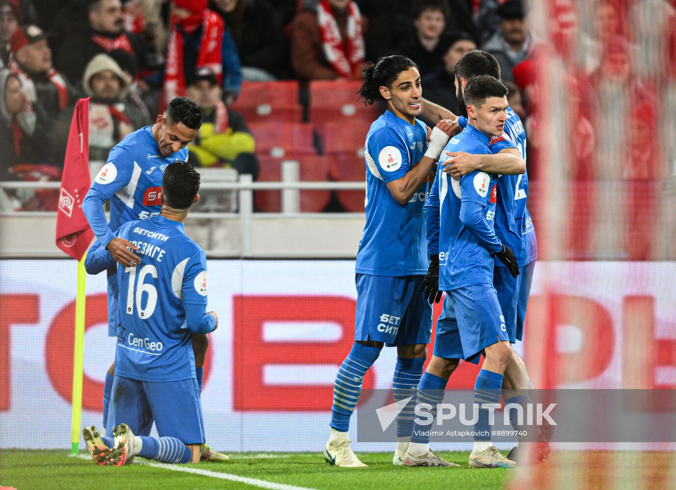 Russia Soccer Premier-League Spartak - Dynamo Mkh