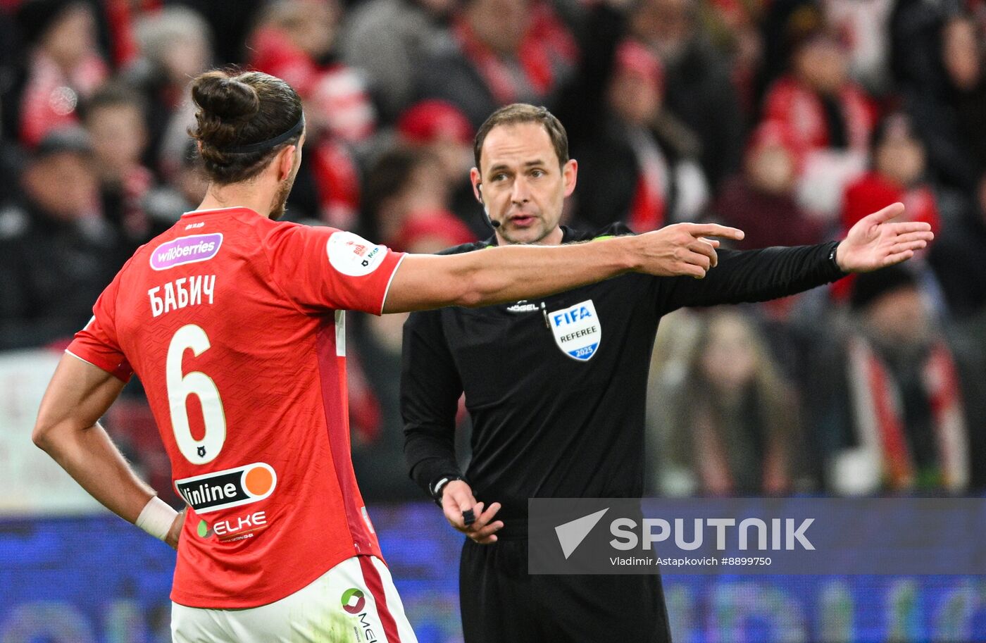 Russia Soccer Premier-League Spartak - Dynamo Mkh