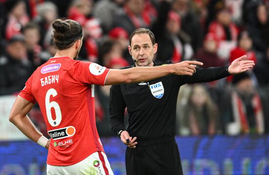 Russia Soccer Premier-League Spartak - Dynamo Mkh