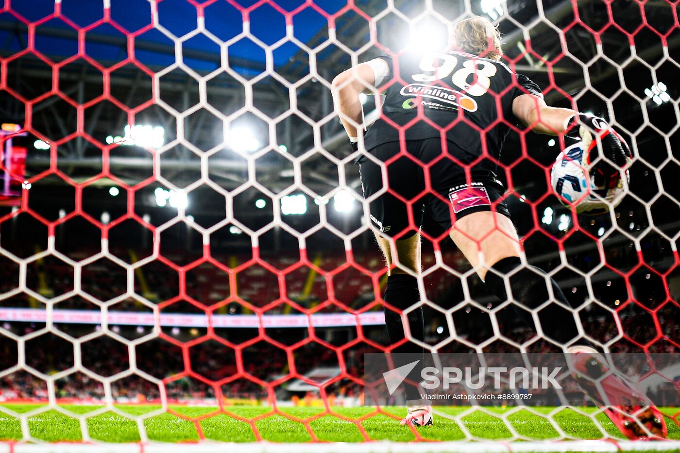 Russia Soccer Premier-League Spartak - Dynamo Mkh