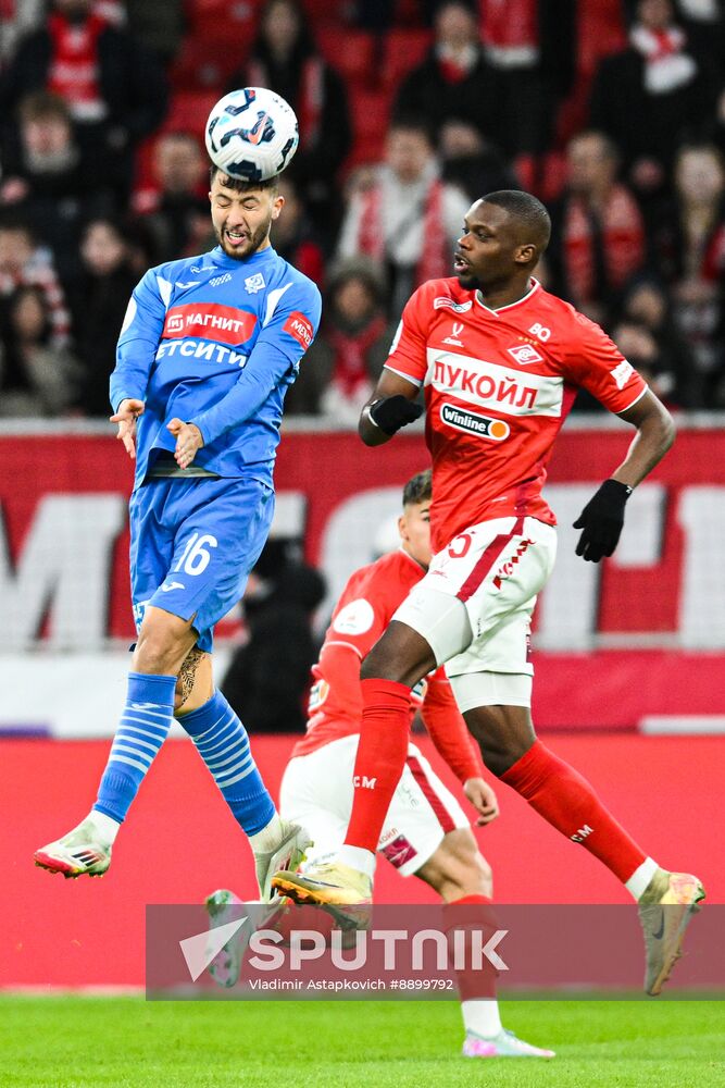 Russia Soccer Premier-League Spartak - Dynamo Mkh