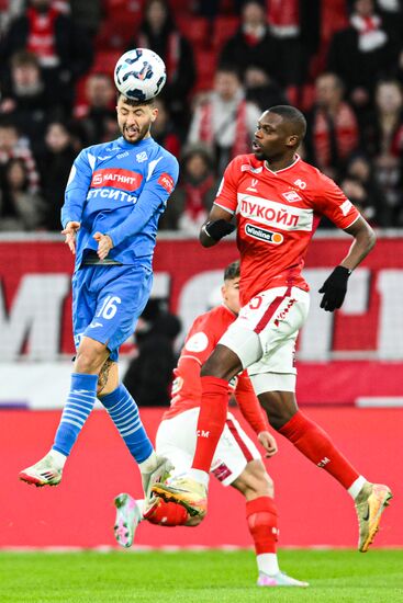 Russia Soccer Premier-League Spartak - Dynamo Mkh