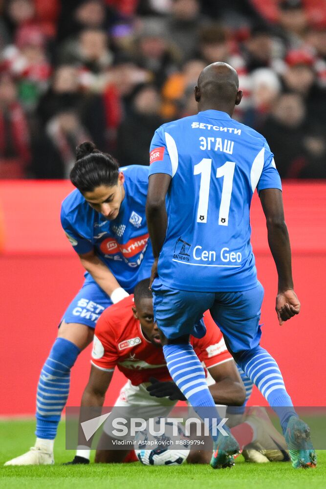 Russia Soccer Premier-League Spartak - Dynamo Mkh