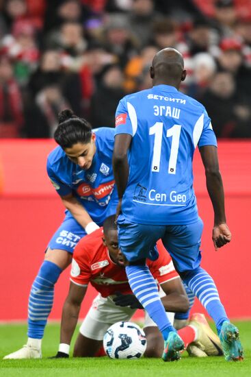 Russia Soccer Premier-League Spartak - Dynamo Mkh