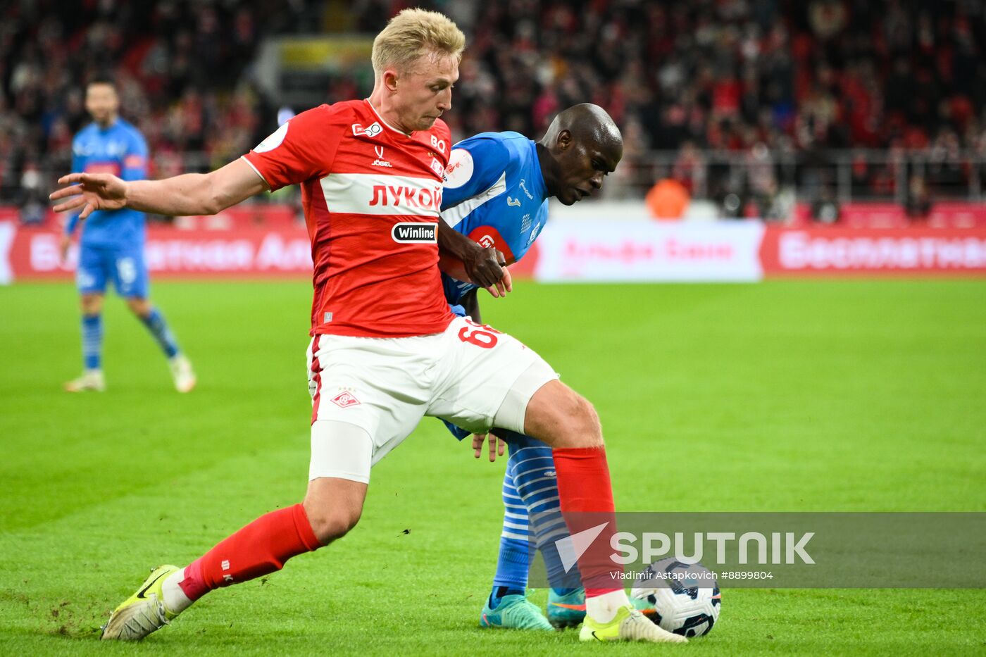 Russia Soccer Premier-League Spartak - Dynamo Mkh