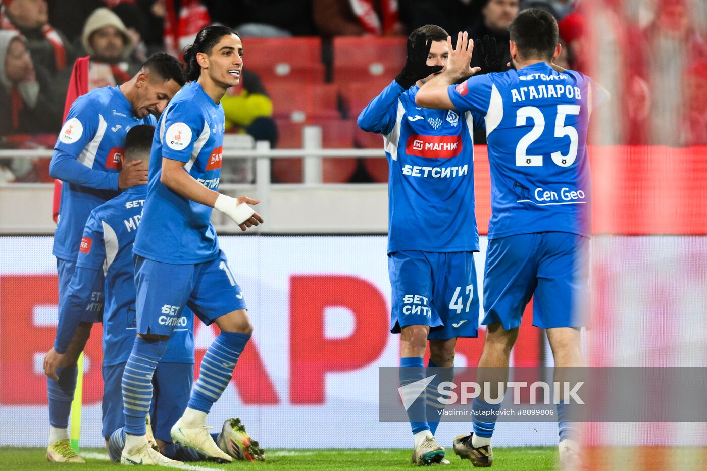 Russia Soccer Premier-League Spartak - Dynamo Mkh