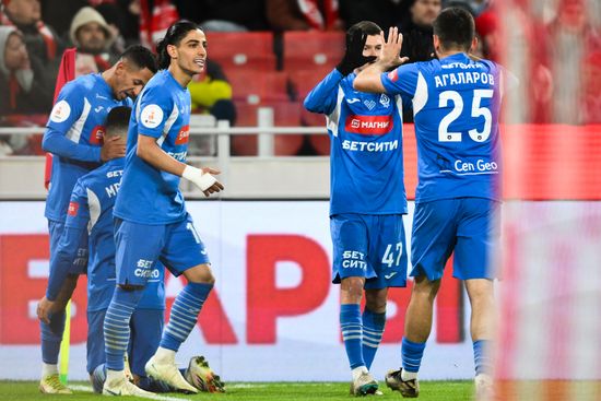 Russia Soccer Premier-League Spartak - Dynamo Mkh