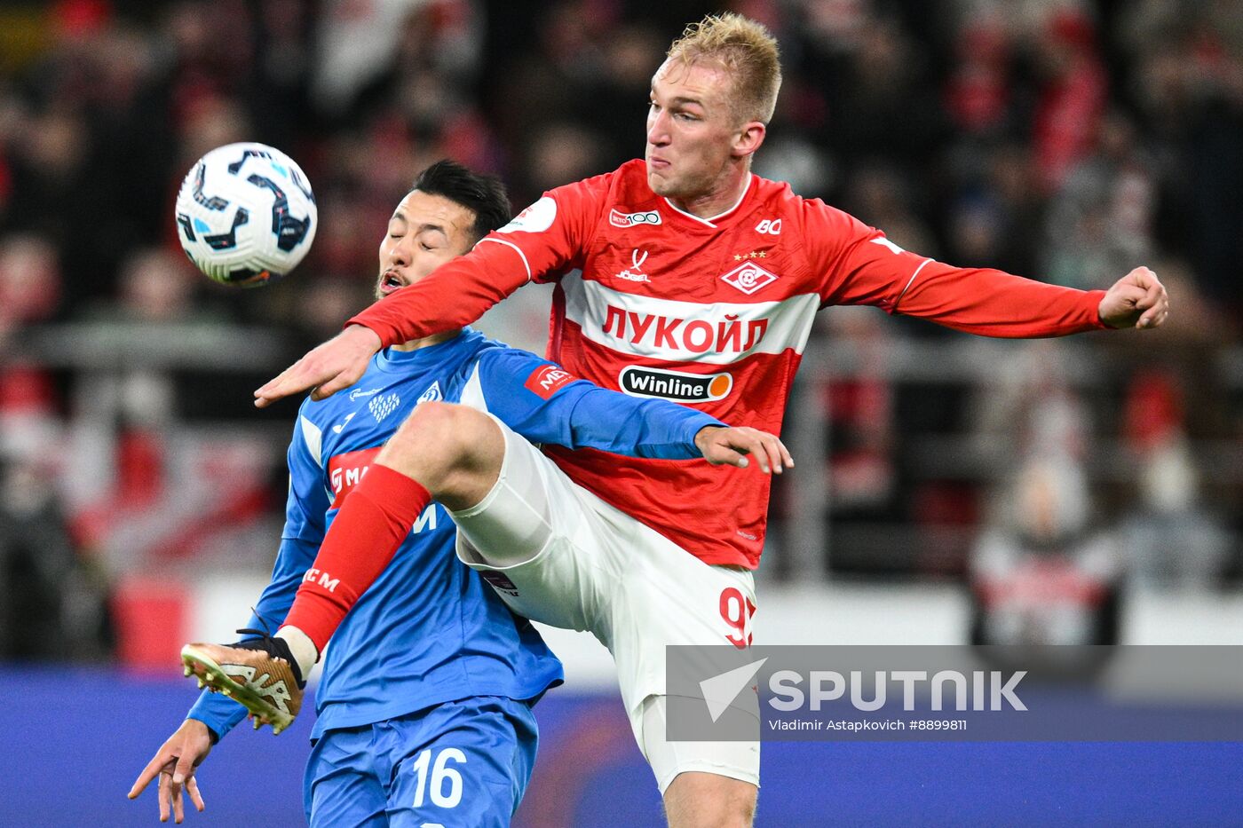 Russia Soccer Premier-League Spartak - Dynamo Mkh