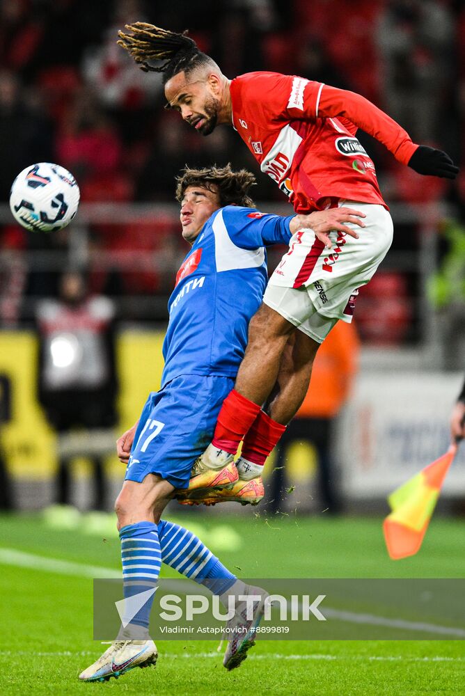 Russia Soccer Premier-League Spartak - Dynamo Mkh